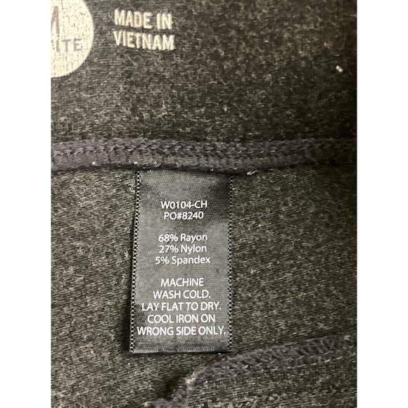 Betabrand Gray Dress Pant Yoga Pant, Bootcut pants, size medium petite, w0104-ch - Picture 10 of 14